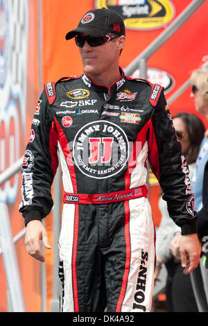 Kevin Harvick Before The Nascar Sprint Cup Series' Samsung Mobile 500 