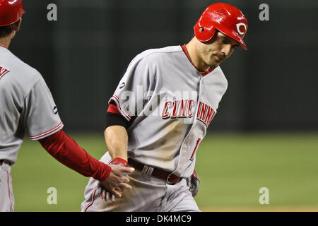 Delino Deshields, Coach, durante entrenamiento de los Rojos de Ccincinnati,  en el Cincinnati Reds Player Development Complex de Goodyear, AZ Stock  Photo - Alamy