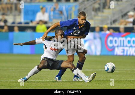 July 20, 2011 - Chester, Pennsylvania, U.S - The Philadelphia Union defeated Everton 1-0 in a MLS friendly match being played at PPL Park in Chester, Pennsylvania (Credit Image: © Mike McAtee/Southcreek Global/ZUMAPRESS.com) Stock Photo