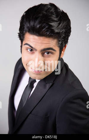 Smiling young professional Indian man Stock Photo