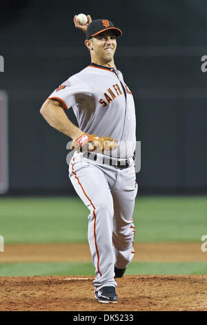 Arizona Diamondbacks starting pitcher Madison Bumgarner throws during a MLB  spring training baseball practice, Thursday, Feb. 16, 2023, in Scottsdale,  Ariz. (AP Photo/Matt York Stock Photo - Alamy