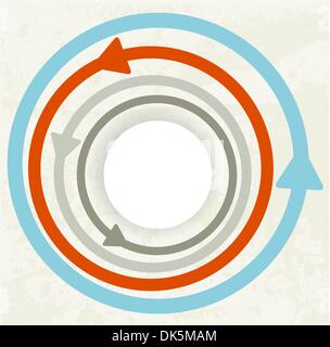 Colored arrows vector Stock Vector