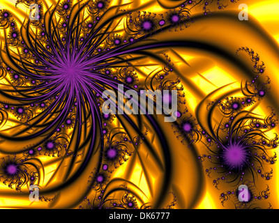 Digital Art Bacteria Cells Stock Photo