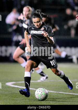 June 03, 2011: The Western New York Flash tied Sky Blue FC 2-2 at Sahlen's Stadium in Rochester, NY. Western New York forward Marta (#10) in action while playing Sky Blue FC.(Credit Image: © Alan Schwartz/Cal Sport Media/ZUMAPRESS.com) Stock Photo