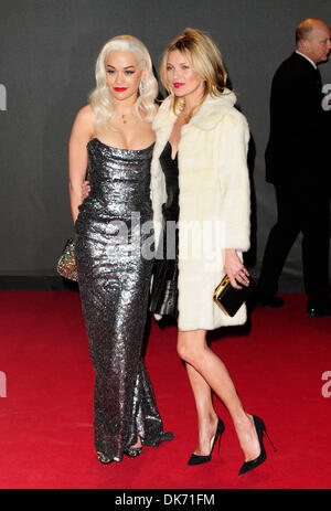 London, UK. 2nd Dec 2013. Rita Ora;Kate Moss attends The British Fashion Awards 2013 at the London Coliseum. Credit:  Peter Phillips/Alamy Live News Stock Photo