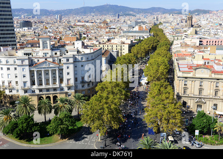 Las Ramblas, Barcelona Stock Photo - Alamy
