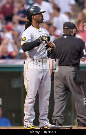 Pittsburgh Pirates' Andrew McCutchen stands in the dugout before a baseball  game against the Colorado Rockies in Pittsburgh, Monday, May 8, 2023. (AP  Photo/Gene J. Puskar Stock Photo - Alamy