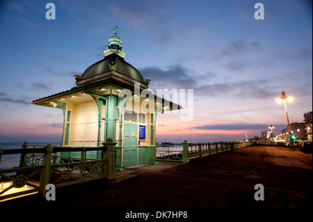 The Madeira Lift on Brighton seafront, recently restored after years of ...