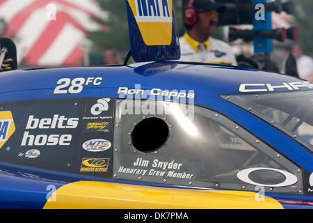 June 26, 2011 - Norwalk, Ohio, U.S - Ron Capps (28, NAPA AUTO PARTS DSR FC TEAM) competes in Fuel Funny Car during the Fifth Annual Summit Racing Equipment NHRA Nationals at Summit Racing Equipment Motorsports Park in Norwalk OH. (Credit Image: © Frank Jansky/Southcreek Global/ZUMAPRESS.com) Stock Photo