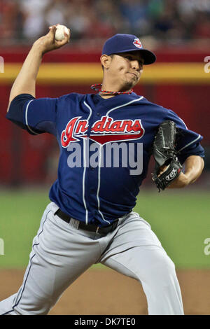 Cleveland Indians top Milwaukee Brewers 6-2 behind Carlos Carrasco