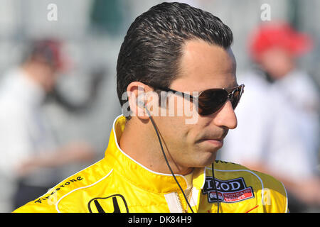 July 9, 2011 - Toronto, Ontario, Canada - Helio Castroneves driver of the #3 Itaipava Team Penske Dallara Honda during morning practise at the Honda Indy Toronto held at the CNE, Toronto Ontario. (Credit Image: © Keith Hamilton/Southcreek Global/ZUMAPRESS.com) Stock Photo