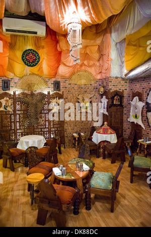 Italy, Milan, Warsa eritrean restaurant Stock Photo
