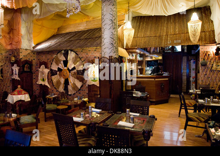 Italy, Milan, Warsa eritrean restaurant Stock Photo