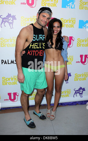 Frank Sweeney and Alexandra Govere MTV Spring Break 2012 - Day 2 at