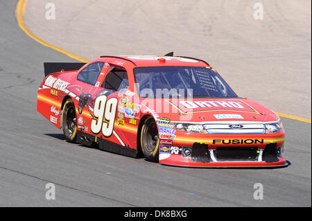 July 17, 2011 - Loudon, New Hampshire, U.S - Carl Edwards, driver of the (99) Ortho Home Defense Max Ford during the Lenox Industrial Tools 301 at New Hampshire Motor Speedway. (Credit Image: © Geoff Bolte/Southcreek Global/ZUMAPRESS.com) Stock Photo