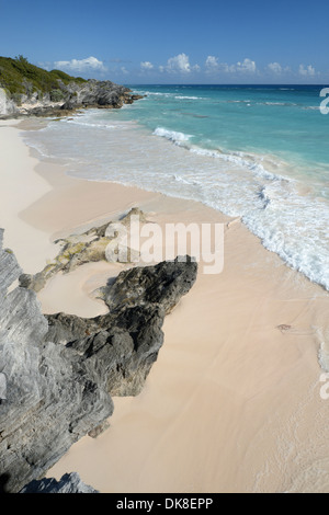 Horseshoe Bay, South Shore, Bermuda Stock Photo