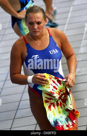 Jul 22, 2011 - Shanghai, China - KELCI BRYANT of the United States during the semifinal round of competition in the women's 3 meter springboard at the FINA World Championships. Bryant advanced to the final. (Credit Image: © Jeremy Breningstall/ZUMAPRESS.com) Stock Photo