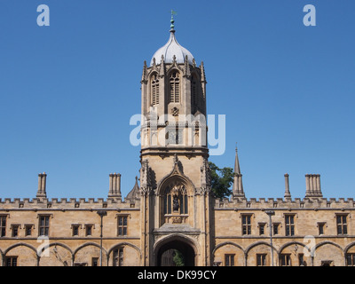 Oxford University Christ Church College Tom Tower Stock Photo