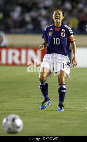 Aug. 19, 2011 - Tokyo, Japan - HOMARE SAWA of Japan Women's National Team in action during the charity match for the earthquake and tsunami victims at the National Stadium in Tokyo, Japan. Japan Women's National Team defeated Nadeshiko League Team by 3-2. (Credit Image: © Shugo Takemi/Jana Press/ZUMAPRESS.com) Stock Photo