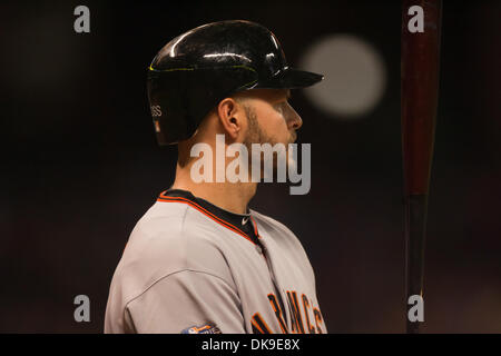 Aug. 19, 2011 - Houston, Texas, U.S - San Francisco OF Cody Ross (13) batting against the Giants. Astros defeated the Giants 6-0 at Minute Maid Park in Houston, TX. (Credit Image: © Juan DeLeon/Southcreek Global/ZUMAPRESS.com) Stock Photo