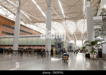 San Francisco International Airport (SFO) terminal interior - San Francisco, California USA Stock Photo