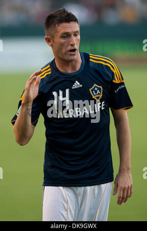 Aug. 20, 2011 - Carson, California, U.S - Los Angeles Galaxy forward Robbie Keane #14 before the Major League Soccer game between the San Jose Earthquakes and the Los Angeles Galaxy at the Home Depot Center. (Credit Image: © Brandon Parry/Southcreek Global/ZUMAPRESS.com) Stock Photo