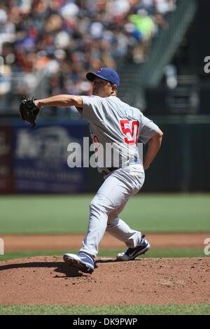 Aug. 31, 2011 - San Francisco, California, U.S - Chicago Cubs shortstop ...