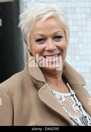 Denise Welch at the ITV studios London, England - 18.09.12 Stock Photo