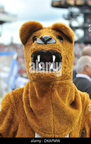 Sept. 17, 2011 - Philadelphia, Pennsylvania, U.S - The Penn State mascot. Penn State trails Temple by a score of  10-7 in a game being  being played at Lincoln Financial Feld in Philadelphia, Pennsylvania (Credit Image: © Mike McAtee/Southcreek Global/ZUMAPRESS.com) Stock Photo