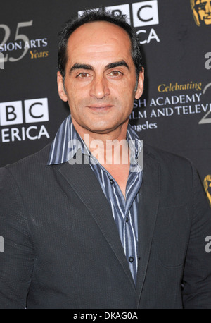 Navid Negahban BAFTA Los Angeles TV Tea 2012 presented by BBC America - Arrivals Los Angeles California - 22.09.12 Stock Photo