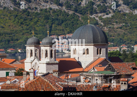 Montenegro, Kotor, Serbian Orthodox Church of St Nicholas Stock Photo