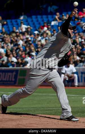 Sept. 18, 2011 - Toronto, Ontario, Canada - New York Yankees pitcher Freddy Garcia (36) started the game against the Toronto Blue Jays. The Toronto Blue Jays defeated the New York Yankees 3 - 0 at the Rogers Centre, Toronto Ontario. (Credit Image: © Keith Hamilton/Southcreek Global/ZUMAPRESS.com) Stock Photo