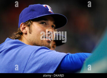 Texas Rangers pitcher C.J. Wilson #36 during a game against the New York  Yankees at Yankee Stadium on June 16, 2011 in Bronx, NY. Yankees defeated  Rangers 3-2. (Tomasso DeRosa/Four Seam Images