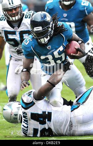 Carolina Panthers linebacker Jason Williams (54) celebrates in