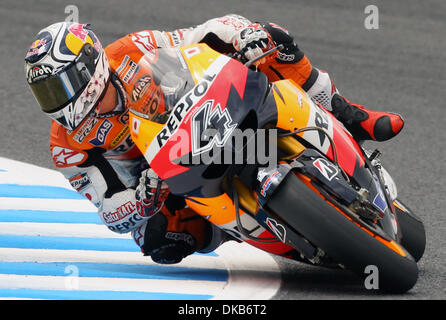 Oct. 1, 2011 - Motegi, Japan - ANDREA DOVIZIOSO of Italy and