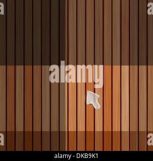 Vector wood plank texture. Detailed background Stock Vector