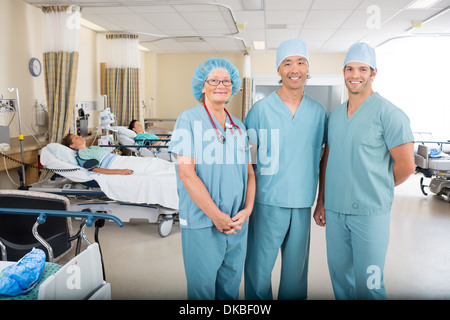 Post Operative Unit in Hospital Stock Photo