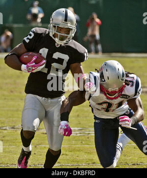 New England Patriots safety Sergio Brown (31) charges up field after  intercepting a pass intended for San Diego Chargers tight end Antonio Gates  (85) in the third quarter at Gillette Stadium in