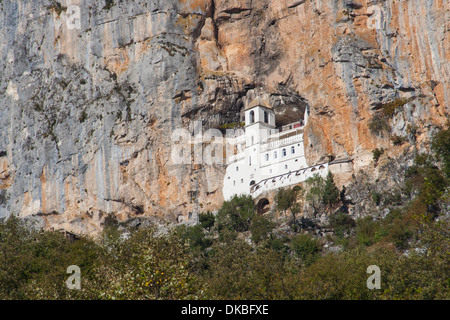 Montenegro, Ostrog Monastery, Upper Monastery Stock Photo