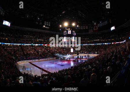 Oct. 8, 2011 - Denver, Colorado, U.S - Peter Forsberg walks down the ice during his jersey retirement ceremony. The Colorado Avalanche played the Detroit Red Wings in their season opener at the Pepsi Center in Denver, CO. (Credit Image: © Isaiah Downing/Southcreek/ZUMApress.com) Stock Photo