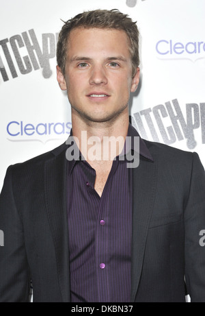 Freddie Stroma Los Angeles premiere of 'Pitch Perfect' at ArcLight Hollywood - Arrivals Los Angeles California - 24.09.12 Stock Photo