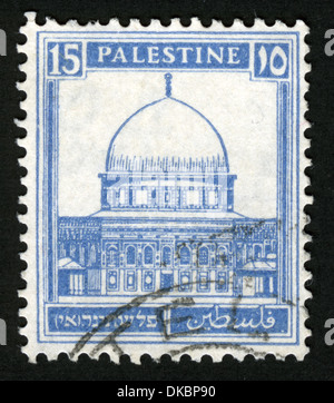 Palestine,post mark, stamp, post stamp, Palestine stamp, tree,Temple ...