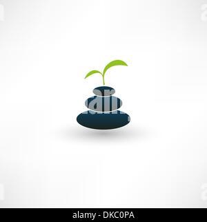 Spa stones Stock Vector