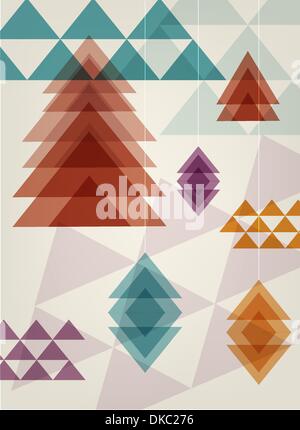 Merry Christmas Vector Design. Corporate layout Stock Vector