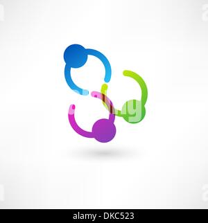 Successful deal icon Stock Vector