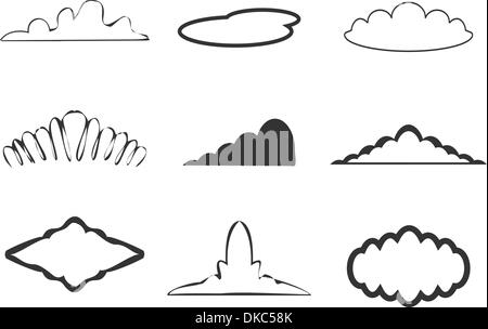 cloud icon Stock Vector