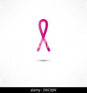 Cancer Ribbon Icon Stock Vector