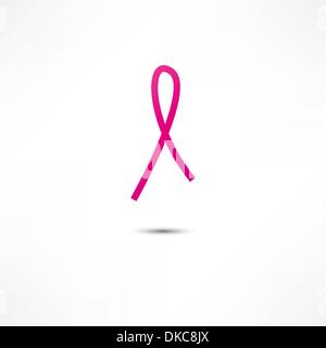 Cancer Ribbon Icon Stock Vector