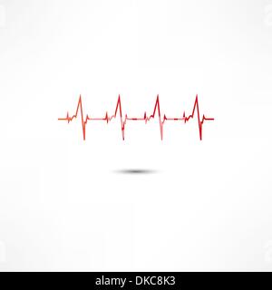 Cardiogram Icon Stock Vector