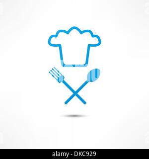 Chef Hat Icon Stock Vector